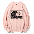 Skeleton Surfing Cotton Sweatshirt