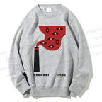 Unisex Bauhaus Art Eyes Printed Sweatshirt
