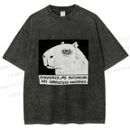 Unisex Power Has Completely Disappeared Printed Washed Tee