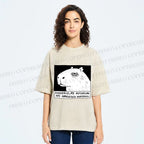 Unisex Power Has Completely Disappeared Printed Washed Tee