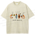 Unisex Shrimp Orchestra Printed Washed Tee