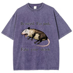 Possum Playing Dead Washed T-Shirt