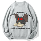 Mothman Shenanigan Cotton Sweatshirt
