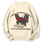 Mothman Shenanigan Cotton Sweatshirt