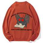 Mothman Shenanigan Cotton Sweatshirt