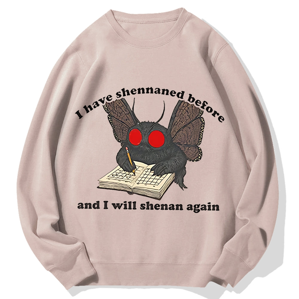 Mothman Shenanigan Cotton Sweatshirt