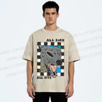 Unisex All Bark All Bite Printed Washed Tee