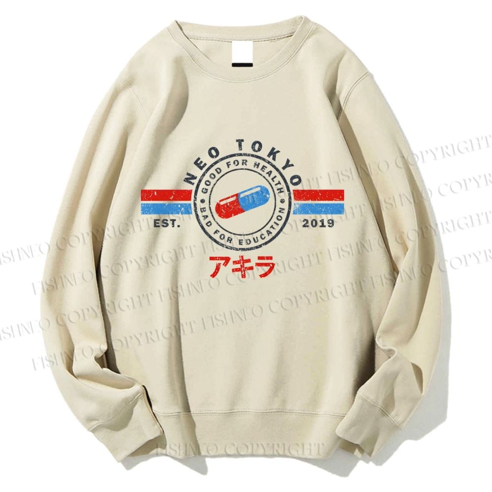 Unisex The Capsules Akira Neo Tokyo Printed Sweatshirt