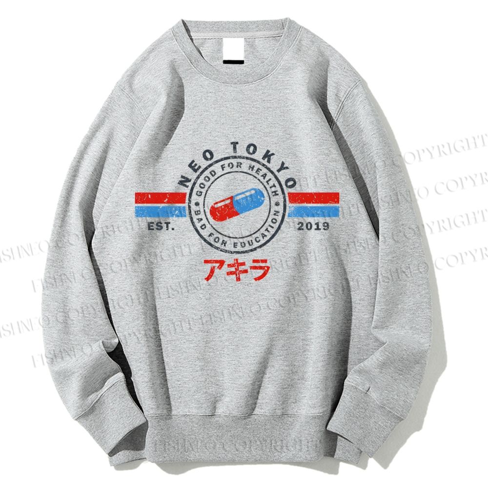 Unisex The Capsules Akira Neo Tokyo Printed Sweatshirt