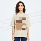 Unisex Bauhaus Formations Printed Washed Tee