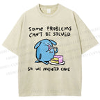 Unisex We Invented Cakes Printed Washed Tee