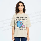Unisex We Invented Cakes Printed Washed Tee
