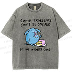 Unisex We Invented Cakes Printed Washed Tee