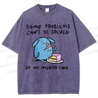 Unisex We Invented Cakes Printed Washed Tee