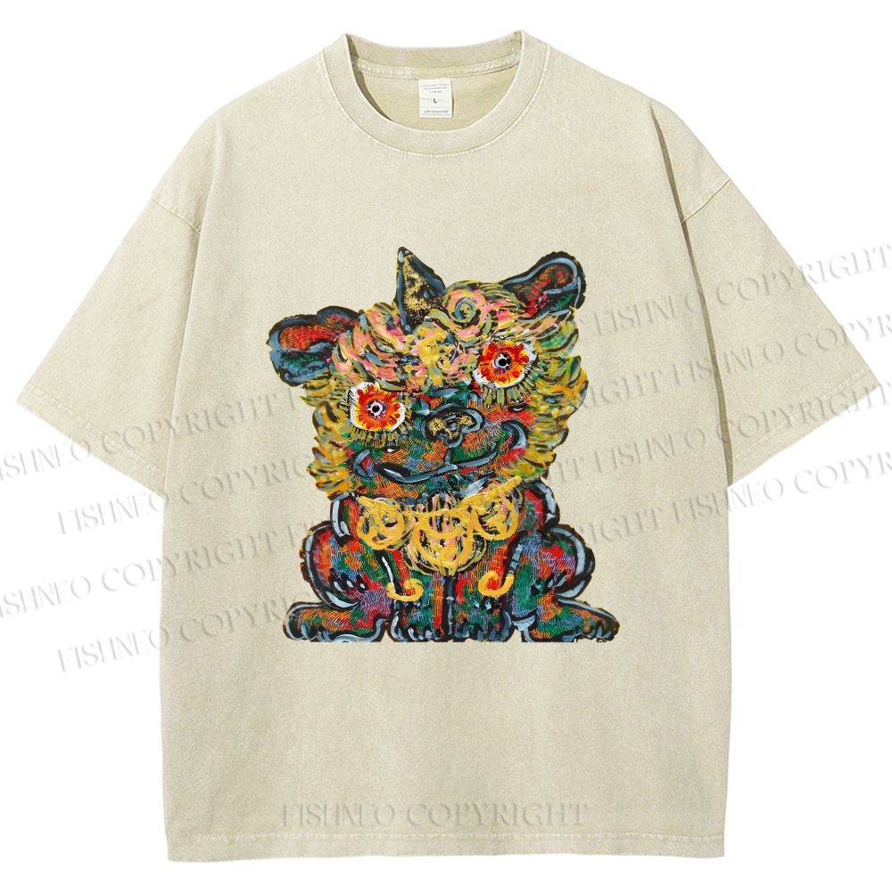 Unisex  Miwa Komatsu Printed Washed Tee