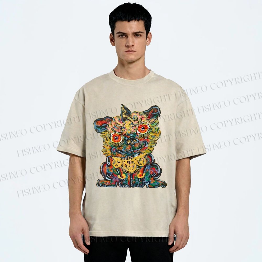 Unisex  Miwa Komatsu Printed Washed Tee