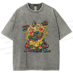 Unisex  Miwa Komatsu Printed Washed Tee