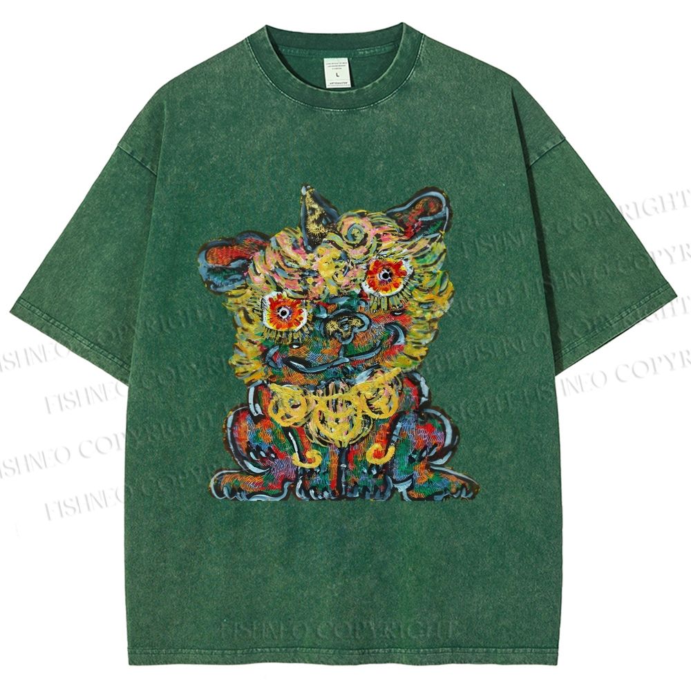 Unisex  Miwa Komatsu Printed Washed Tee