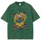 Unisex  Miwa Komatsu Printed Washed Tee