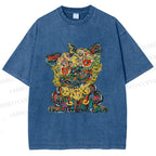 Unisex  Miwa Komatsu Printed Washed Tee