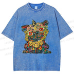 Unisex  Miwa Komatsu Printed Washed Tee