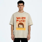 Yoshitomo Nara We Are Punks Vintage Wash Japanese Design T-Shirt