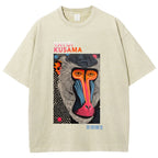 Yayoi Kusama Ape Vintage Washed Crew Neck T-Shirt