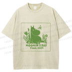 Unisex Moomin's Day Printed Washed Tee