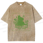 Unisex Moomin's Day Printed Washed Tee