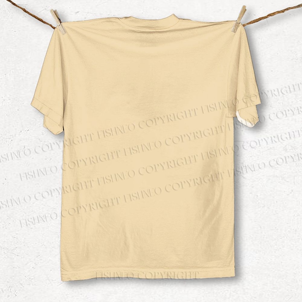 Unisex Smog Lady Japanese Art Printed Classic T-shirt