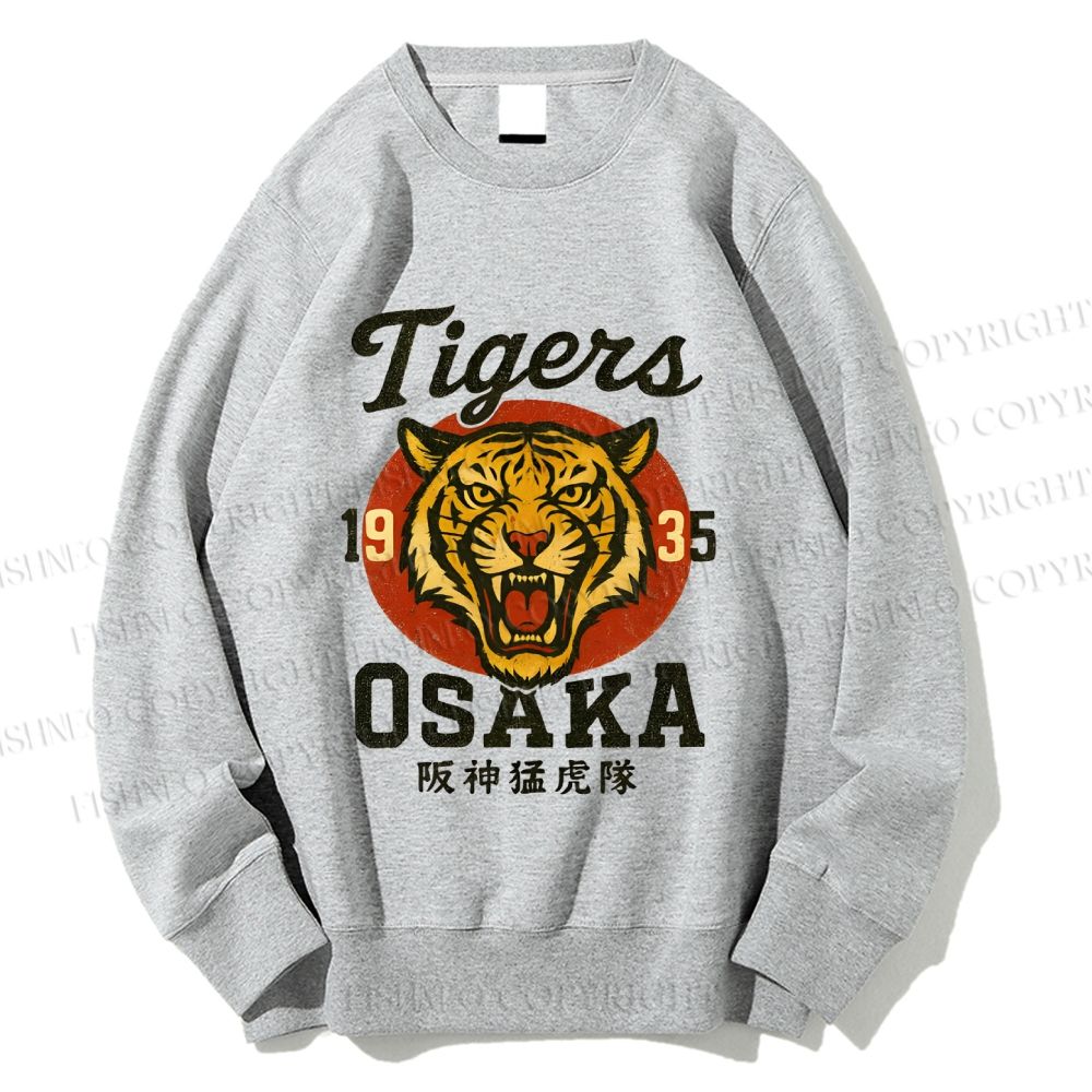 Unisex Tiger Osaka Printed Sweatshirt