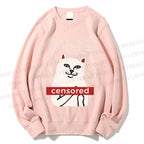 Unisex Lord Nermal Cat Printed Sweatshirt
