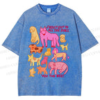Unisex You The Best Dogs Printed Washed Tee