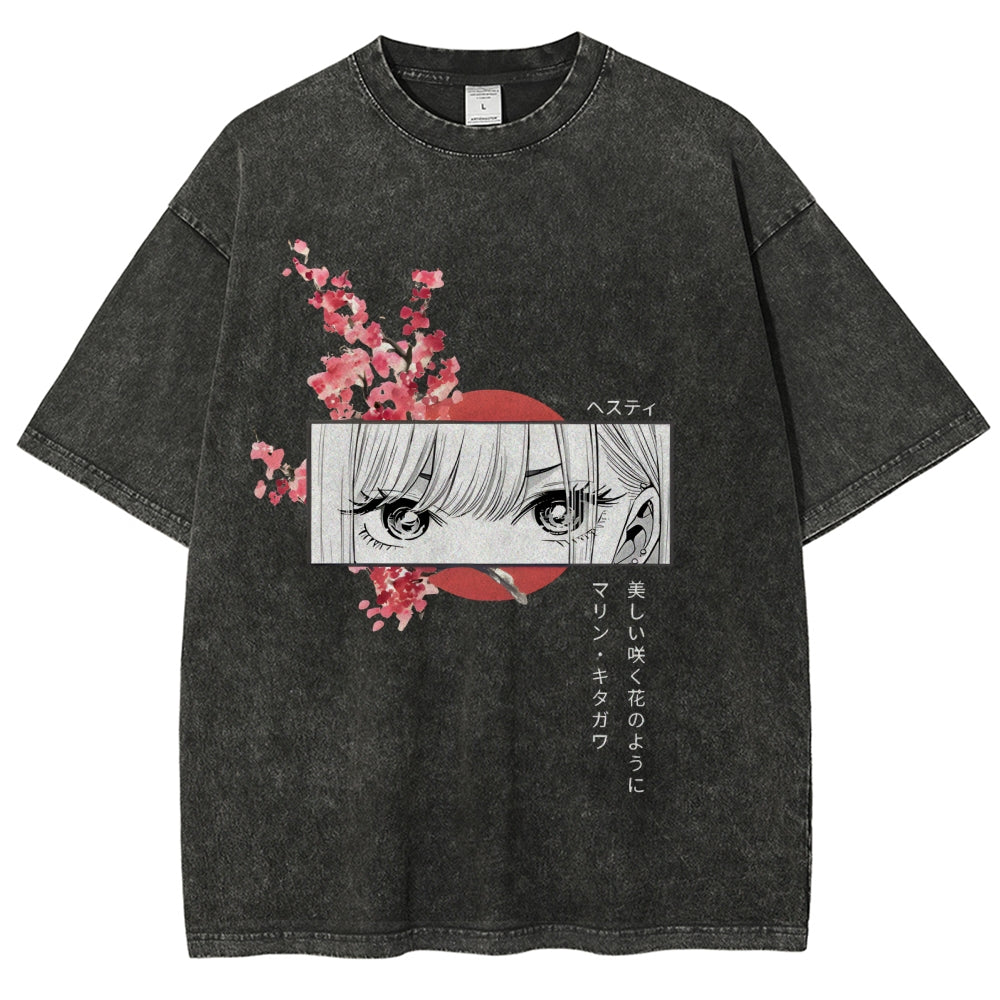 Marin & Flower Washed T-Shirt