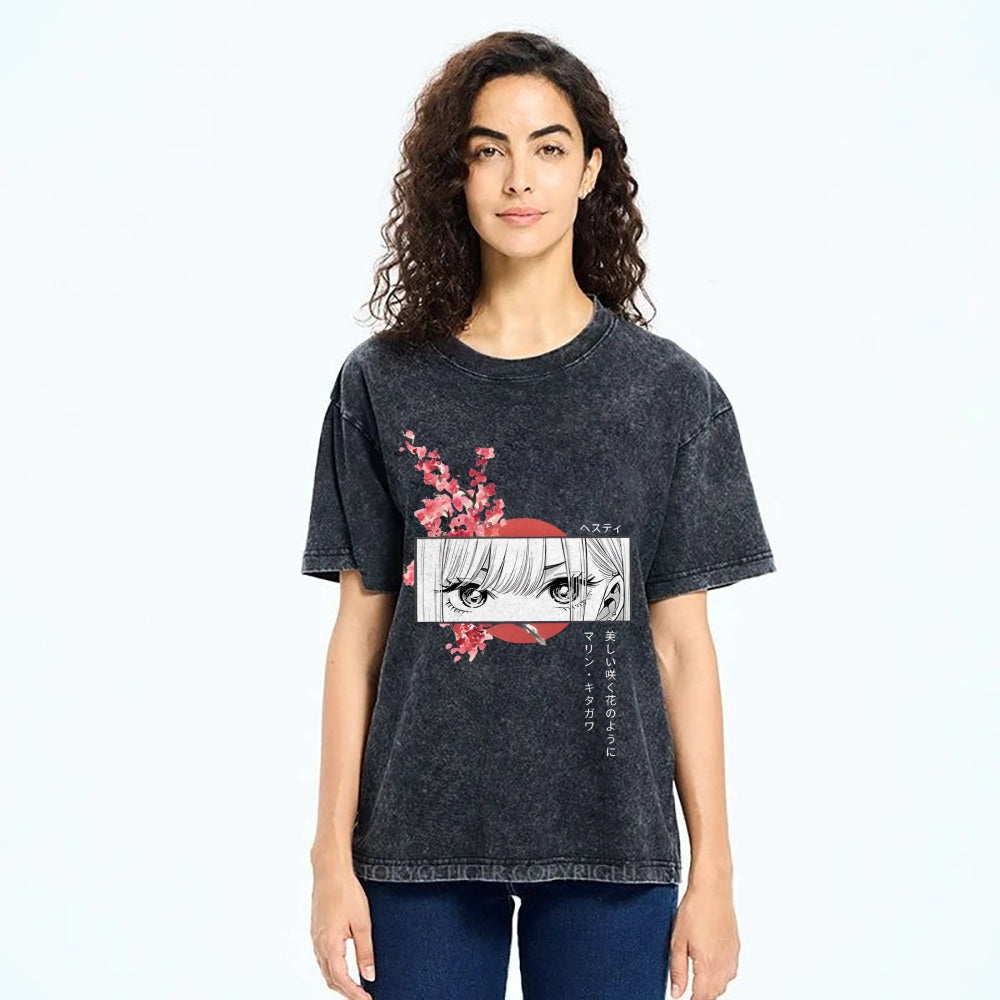 Marin & Flower Washed T-Shirt