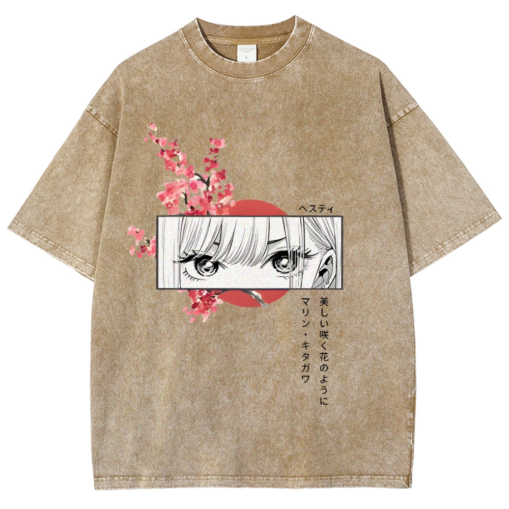 Marin & Flower Washed T-Shirt