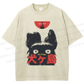 Unisex Isle of Dogs Printed Washed Tee