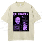 Unisex Pinhead Poster of Hellraiser Printed Washed Tee