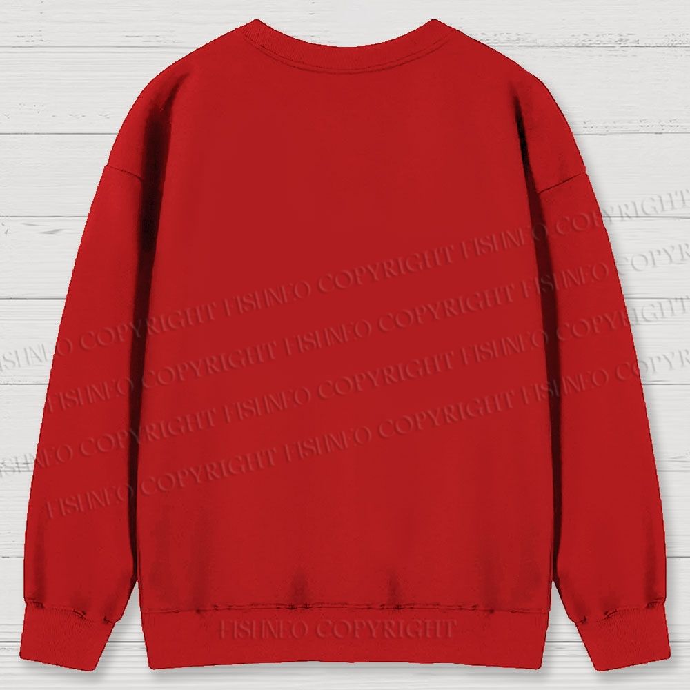 Hobbitses having Christmas Cotton Sweatshirts