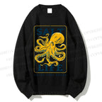 Unisex Salt Life Octopus Printed Sweatshirt