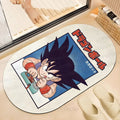 Son Goku Printed Bath Mat