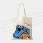Got You Cookie Monster Printed Tote Bag