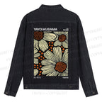 Yayoi Kusama Vintage Printed Denim Jacket