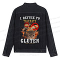 I Refuse To Tolerate Gluten Denim Jacket