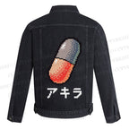 Akira's Capsule Printed Denim Jacket