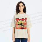 Unisex King Piccolo Goku Printed Washed Tee