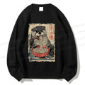 Unisex Otter Ramen Printed Sweatshirt