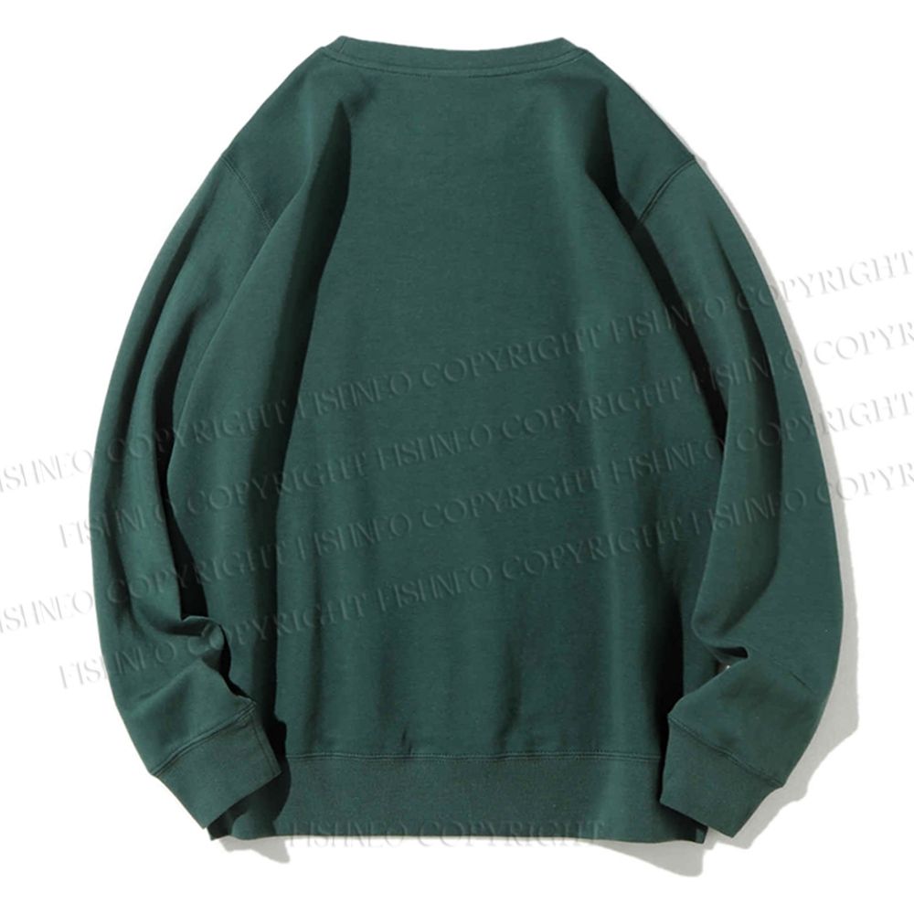 Unisex Bauhaus Geometry Printed Sweatshirt