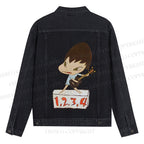 Yoshitomo Nara Singing Printed Denim Jacket