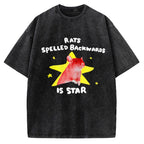 Rats Spelled Backwards is Star Vintage Washed T-shirt